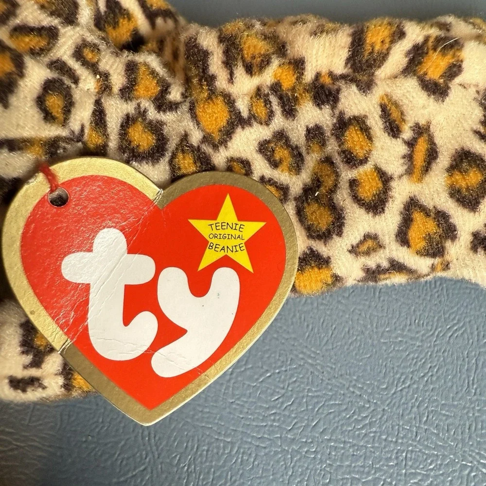 TY Original‎ Beanie Baby 3 Blizzard Seaweed Tag error Legs 1-2000 China 2 Teenie
